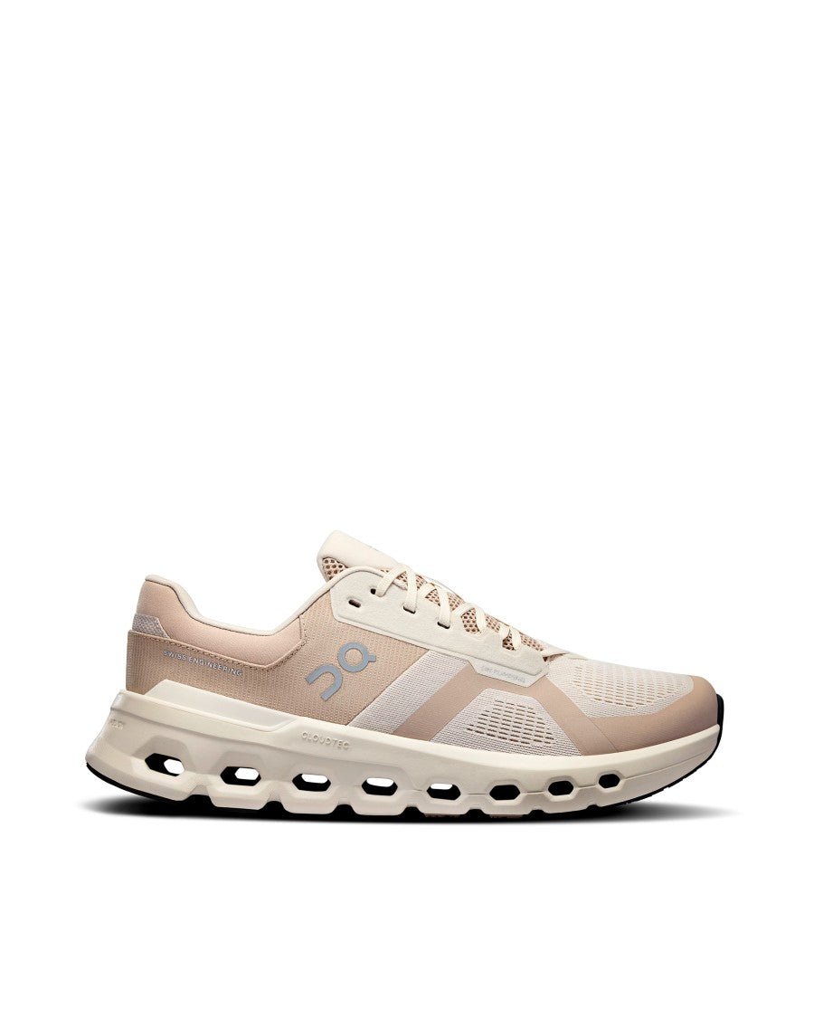 On Cloudrunner 2 Pearl Desert Sneakers With Helion™ Foam Technology