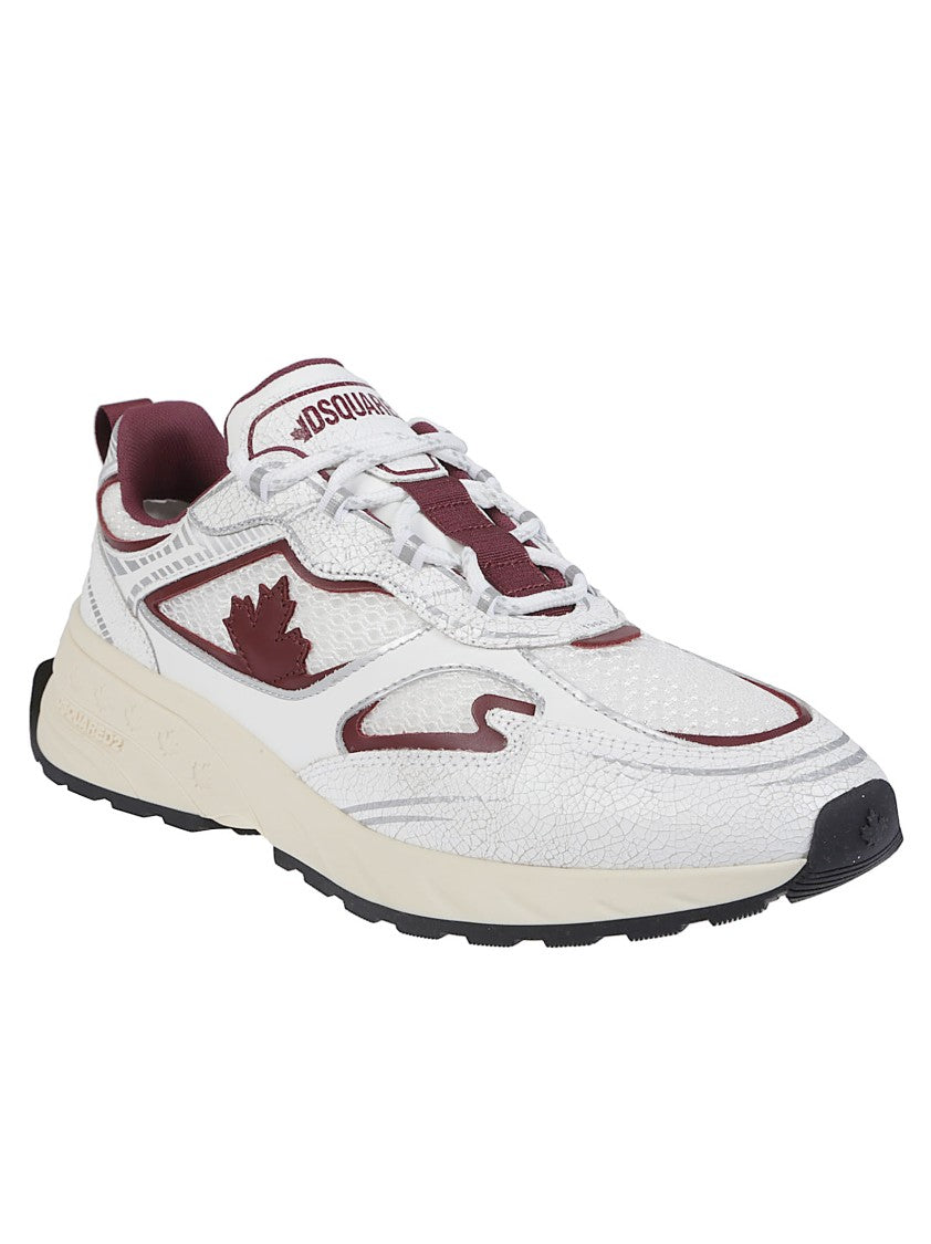 Dsquared2 Sprinter Lace-Up Calf Leather Sneakers