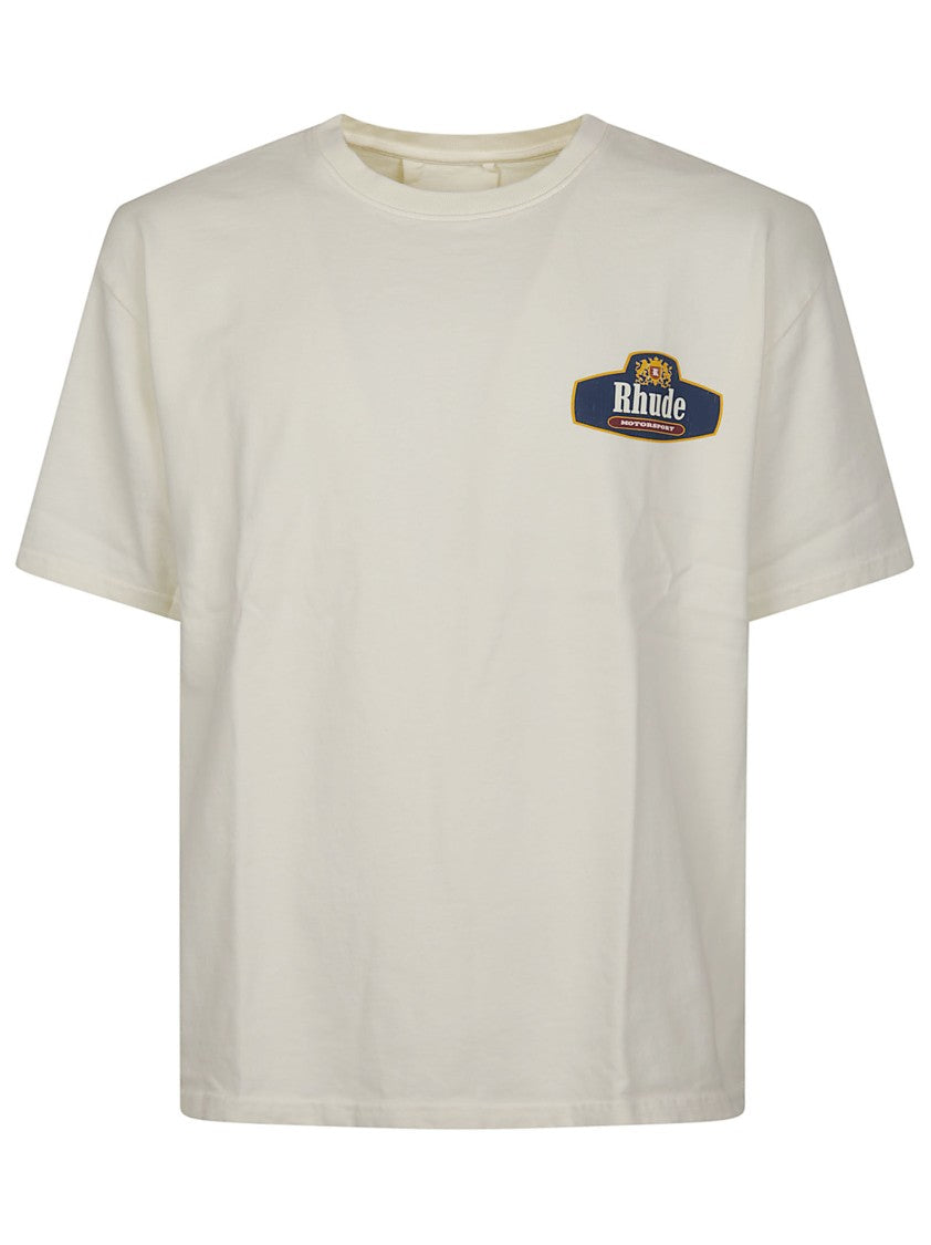 Rhude Rhude Cotton Crest T-Shirt