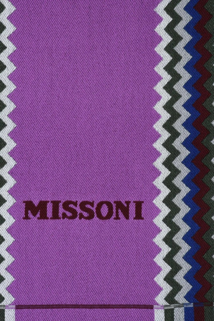 Missoni Fuchsia Wool Scarf