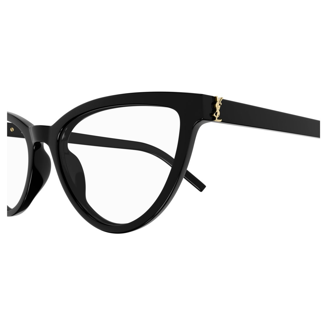 Saint Laurent Sl M138 Glossy Black Cat-Eye Sunglasses