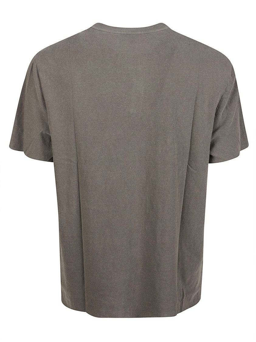 James Perse Henley Natural Slub Cotton Jersey T-Shirt