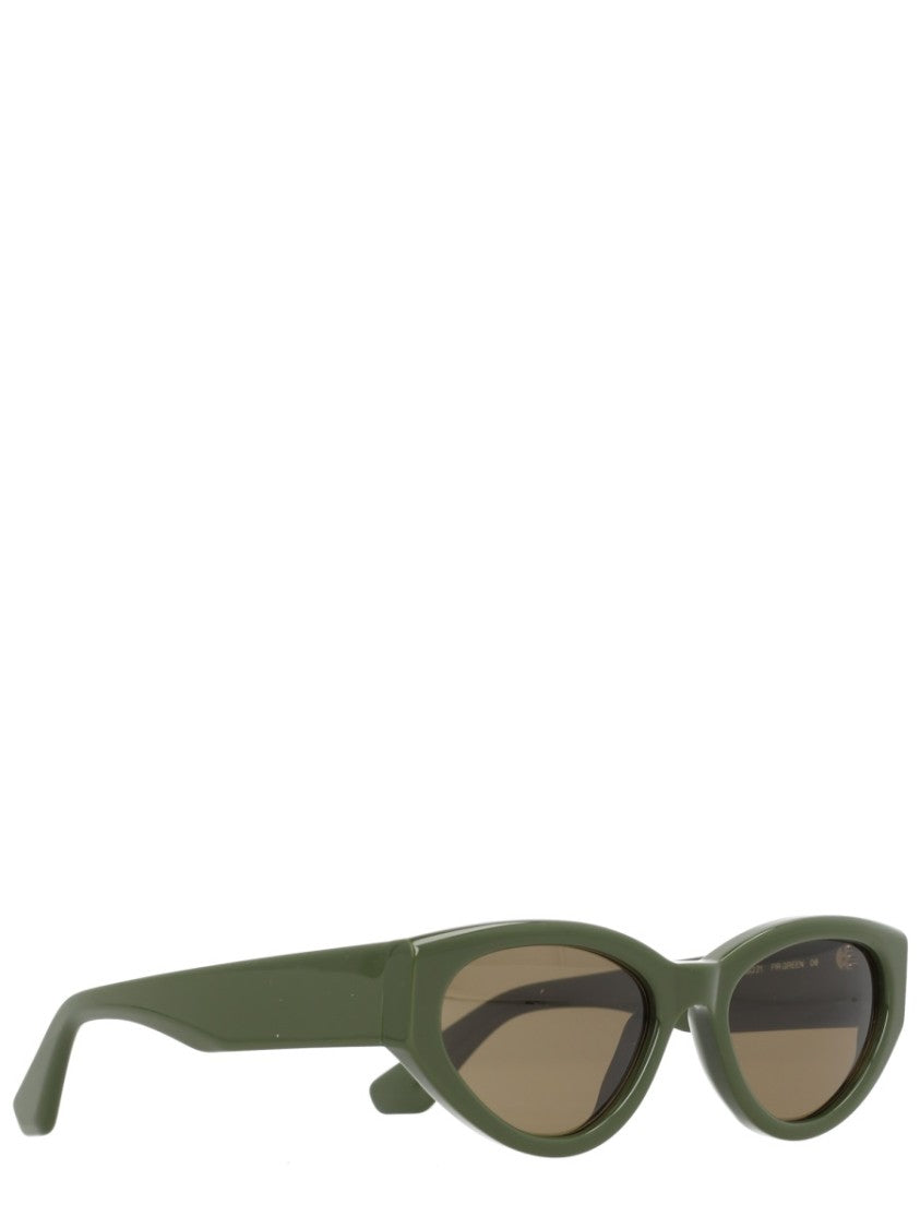 Rotate Birger Christensen Cat Eye Glossy Frame Sunglasses
