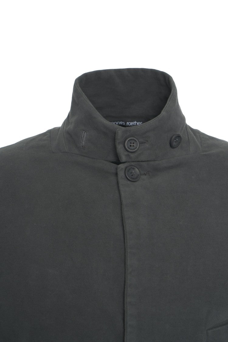 Hannes Roether Blazer With High Collar And Multi-Button Closures