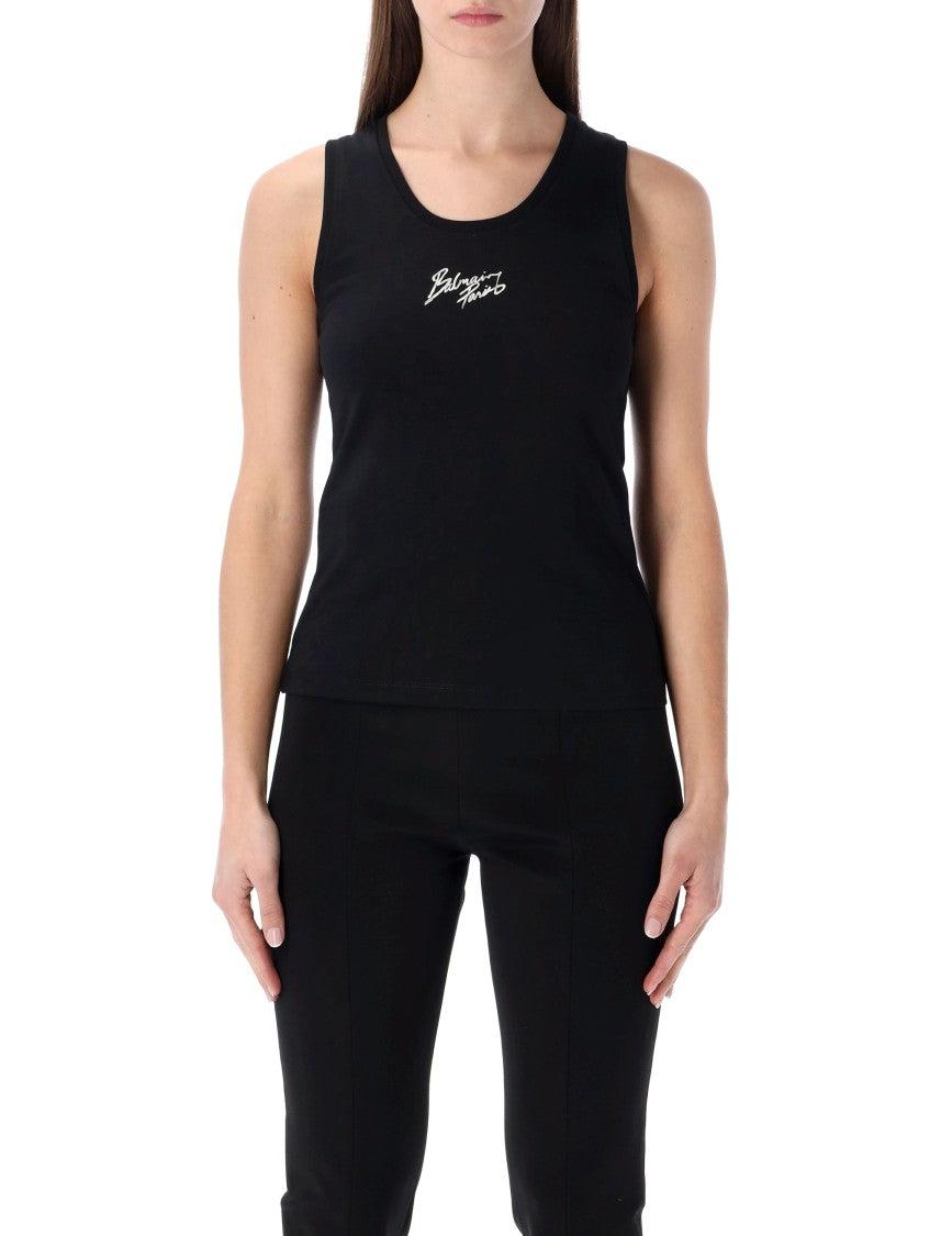 Balmain Balmain Paris Brush Tank Top