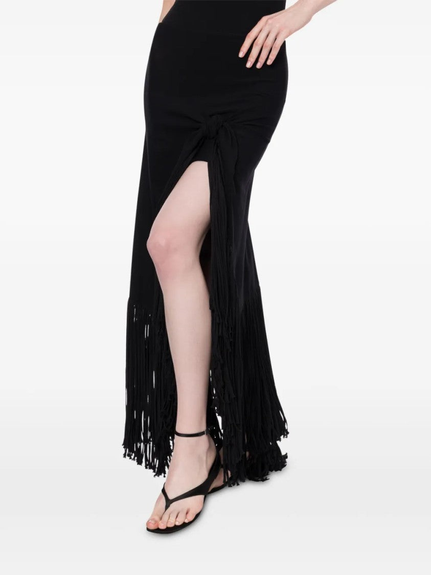 Philosophy Di Lorenzo Serafini Classic High-Waisted Smooth Texture Skirt