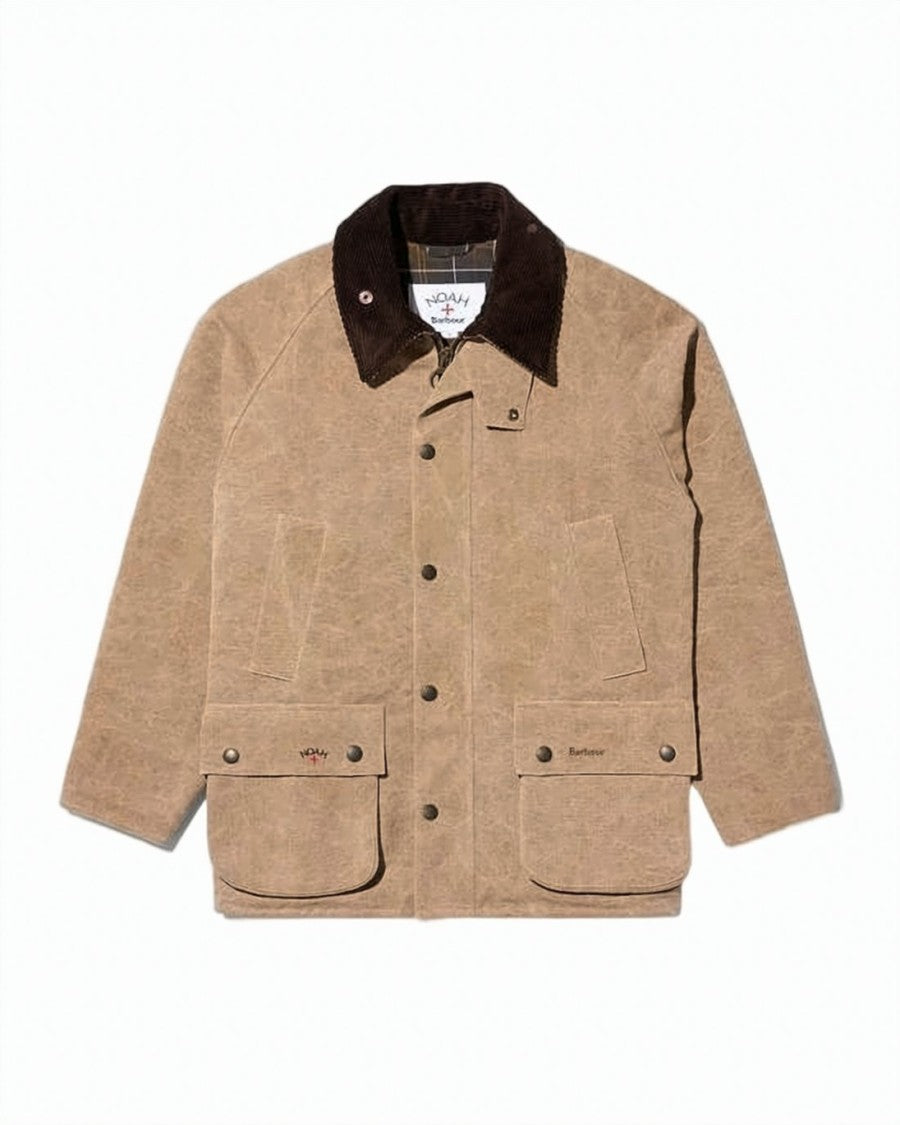 Noah Textured Brown Casual Jacket