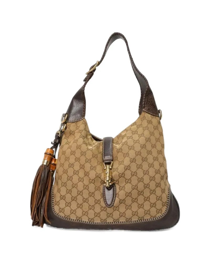 Gucci Jackie Vintage Gg Supreme Brown