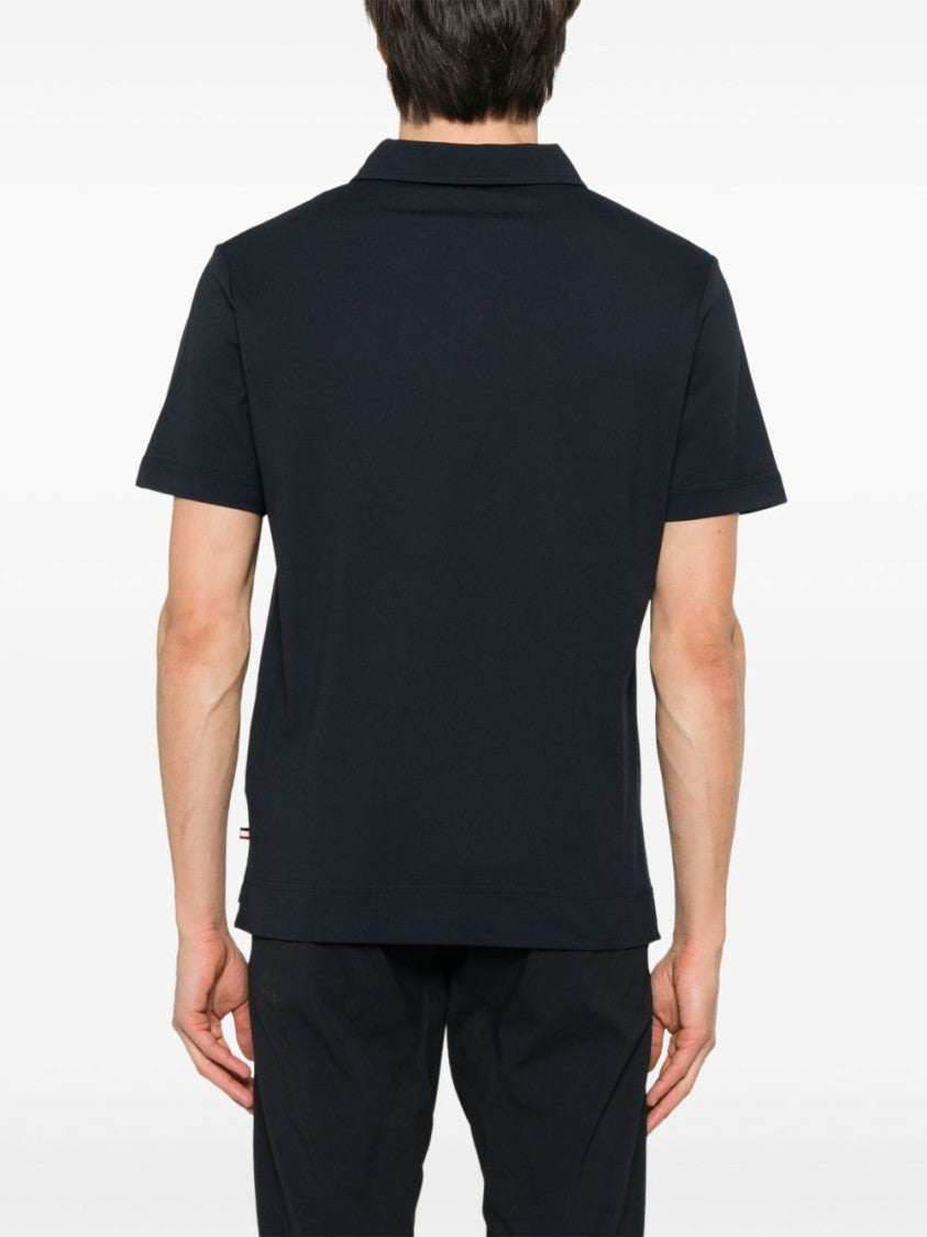 Moncler Grenoble Short-Sleeved Polo Shirt With Classic Collar