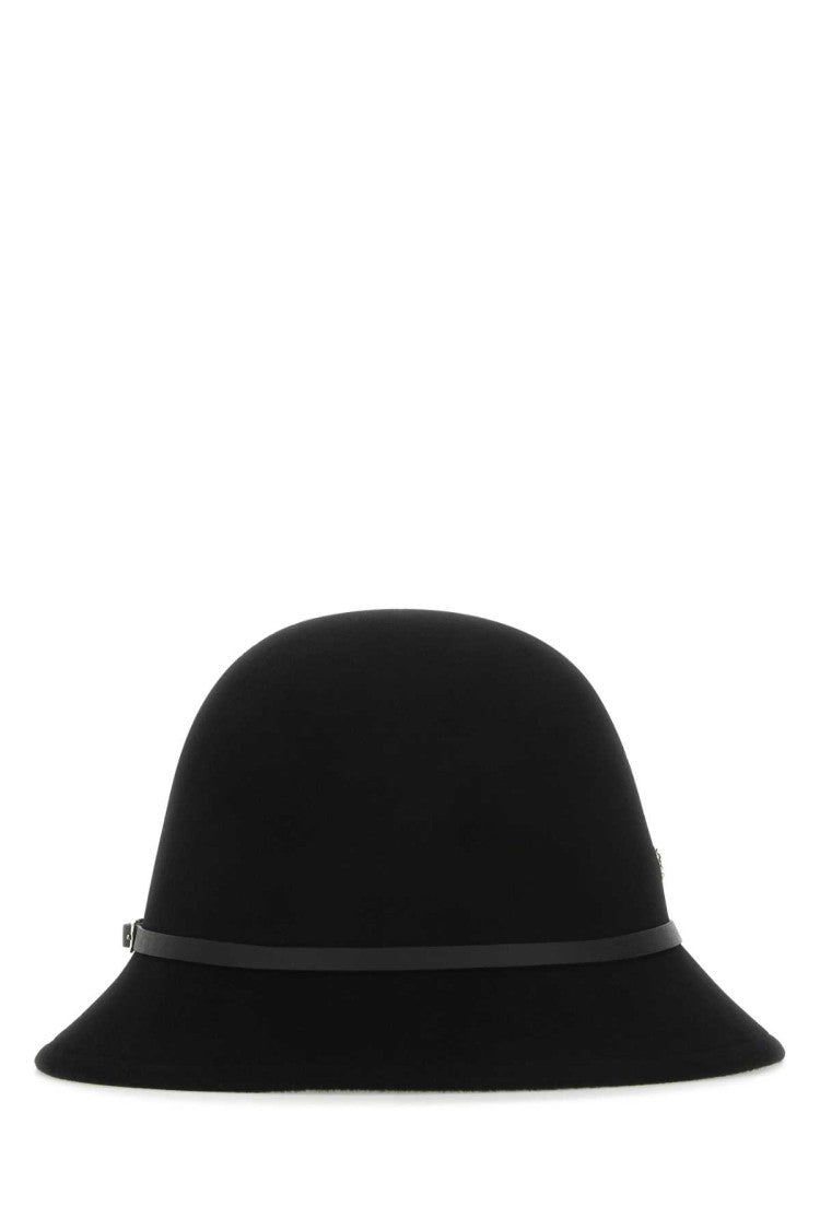 Helen Kaminski Black Wool Hat