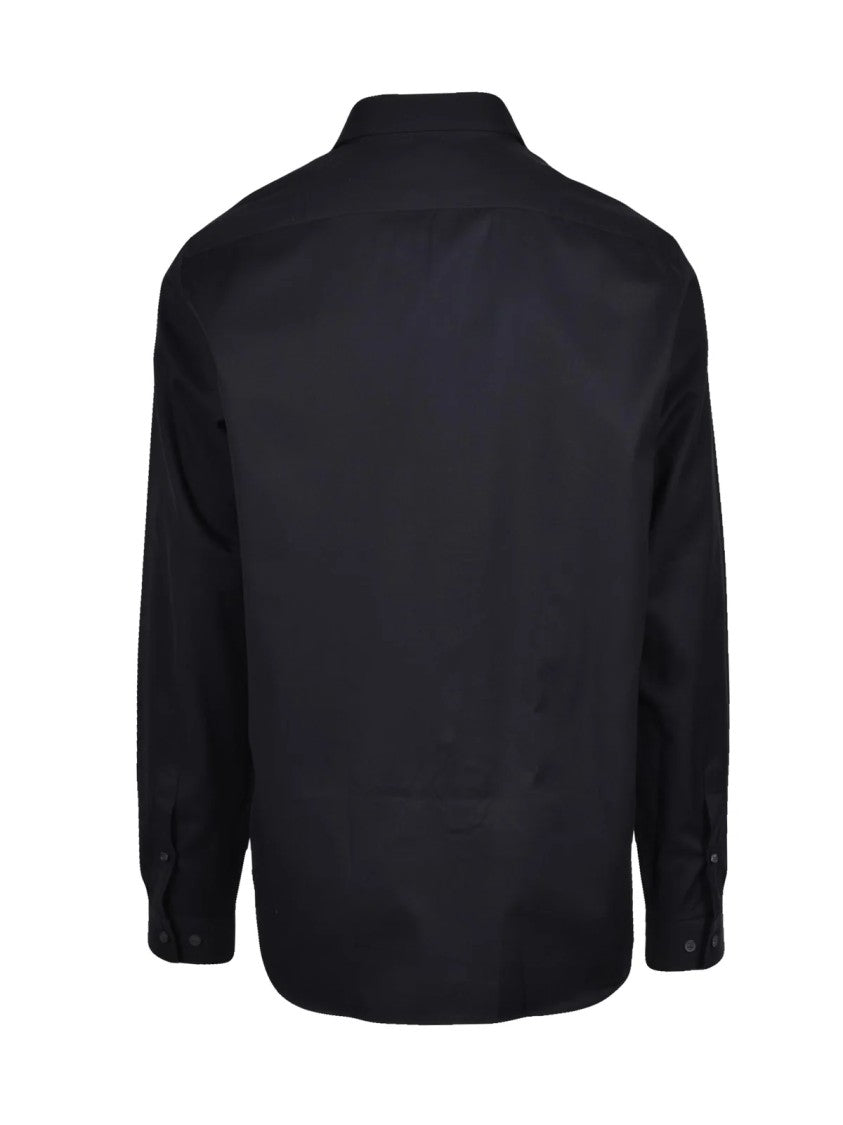 Lacoste Black Cotton Shirt