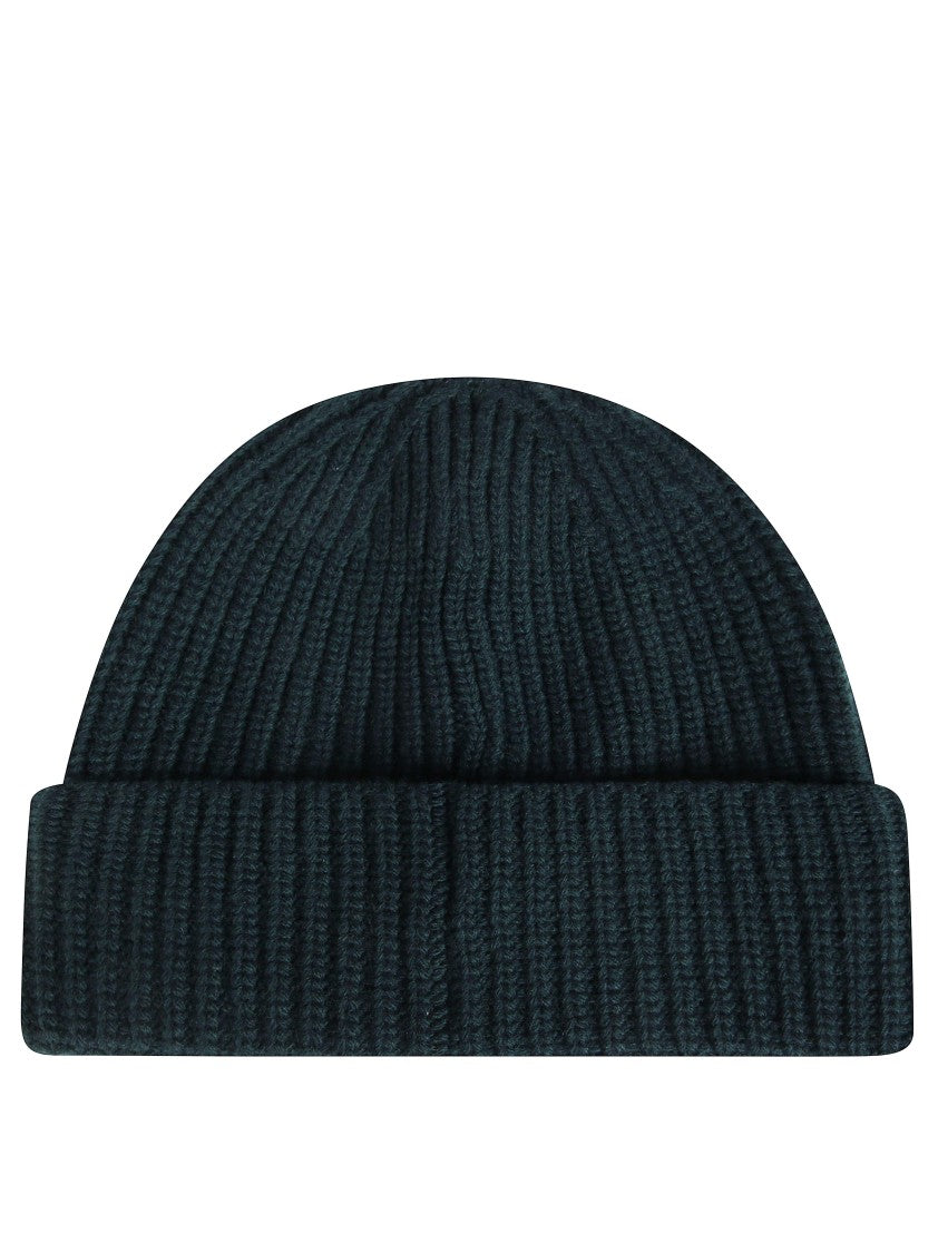 Stone Island Ribbed Knit Beanie