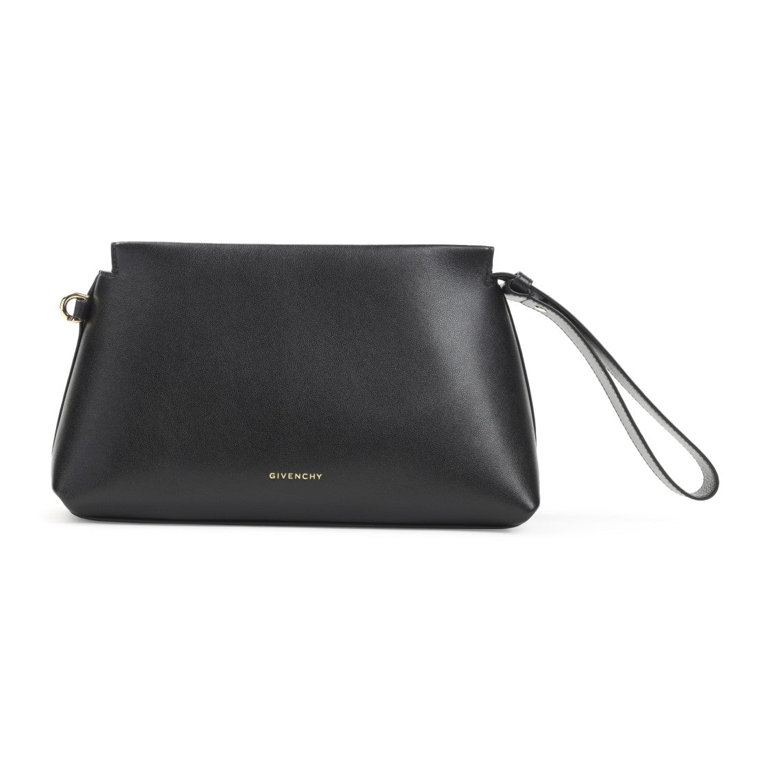 Givenchy Structured Black Calf Leather Belt Bag