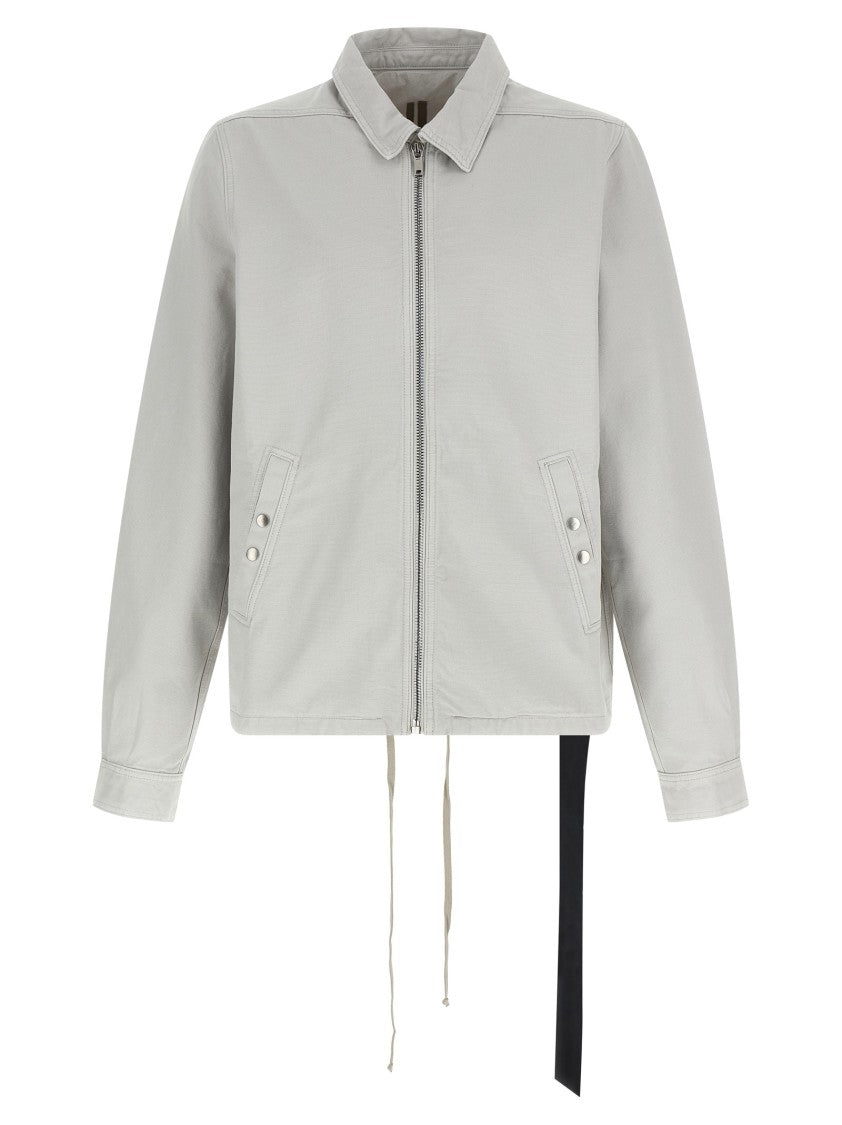 Drkshdw Grey Cotton Canvas Jacket