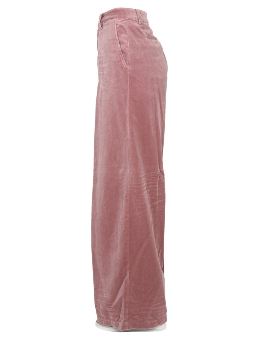 Dsquared2 High Waisted Wide Leg Pants