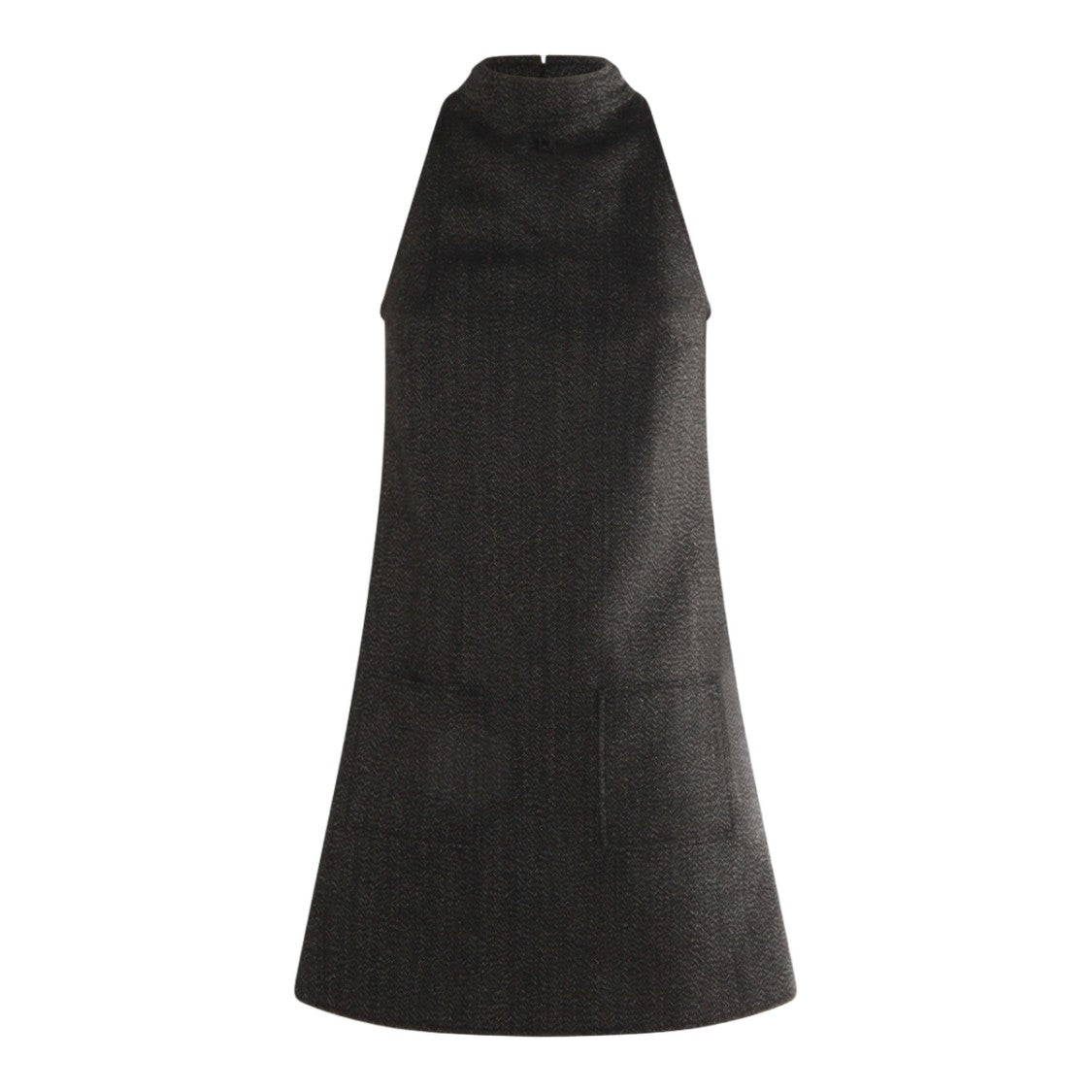 Courrèges A-Line Dress With High Neckline