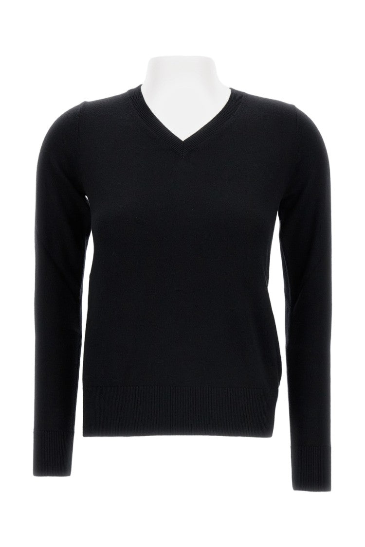 Max Mara Soft-Fit Wool V-Neck Jumper
