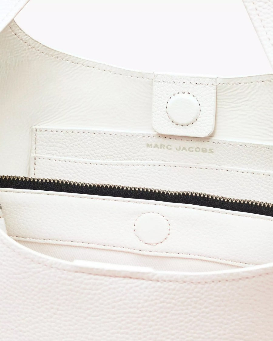 Marc Jacobs White Leather Sack Bag