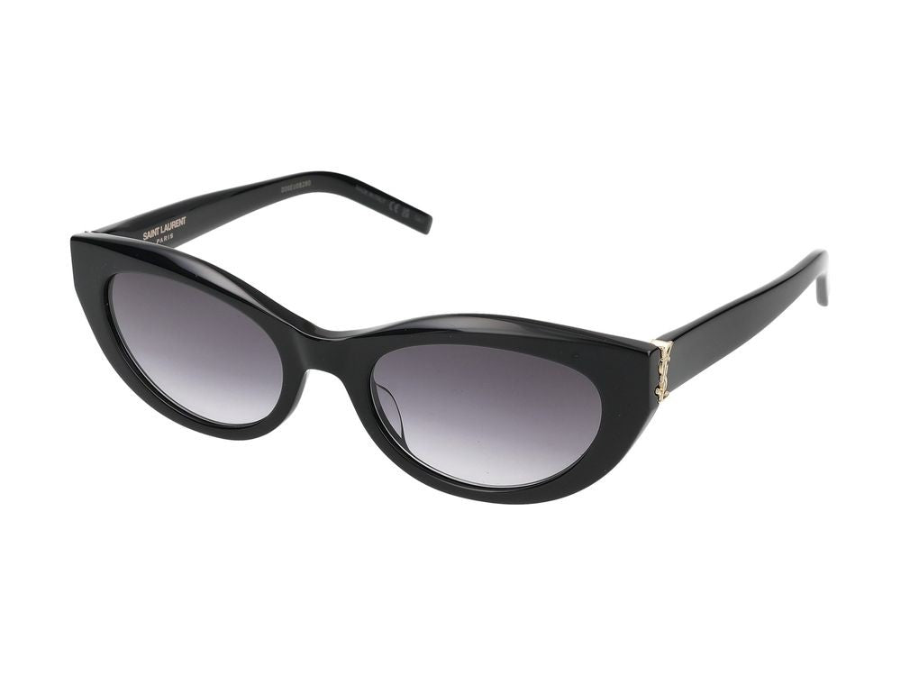 Saint Laurent Black Bold Cat-Eye Sunglasses