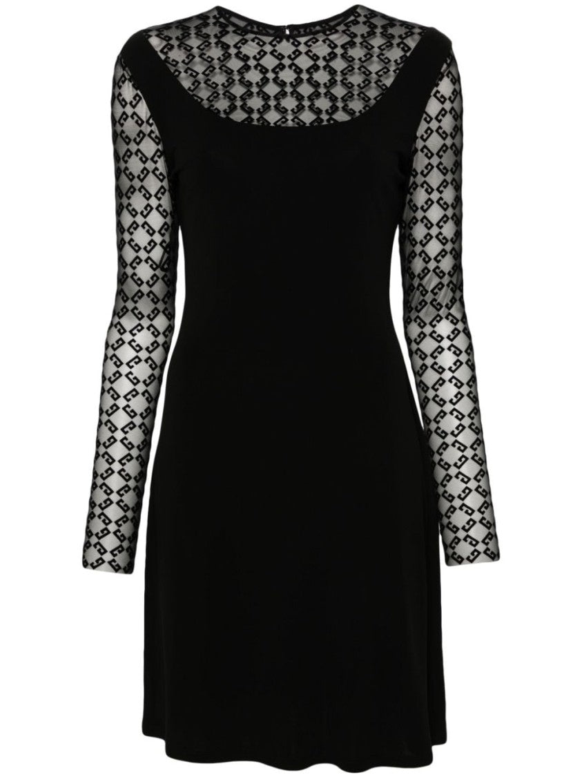 Givenchy Mid-Length Black Crepe Dress