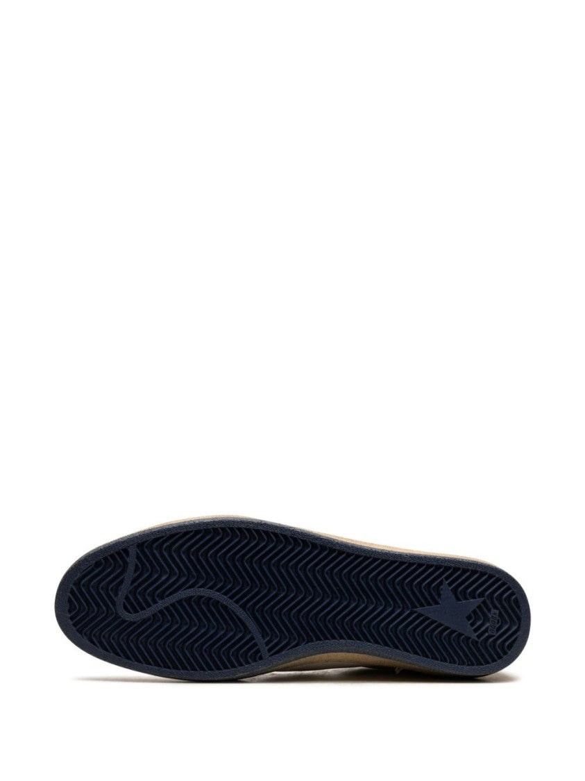 Golden Goose Low-Top Sneakers With Cream Silk
