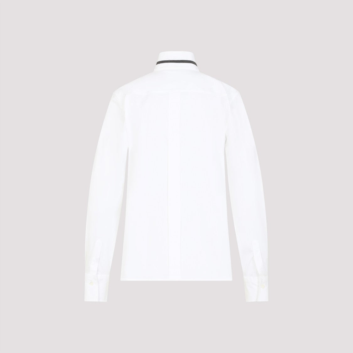 Brunello Cucinelli White Cotton Shirt