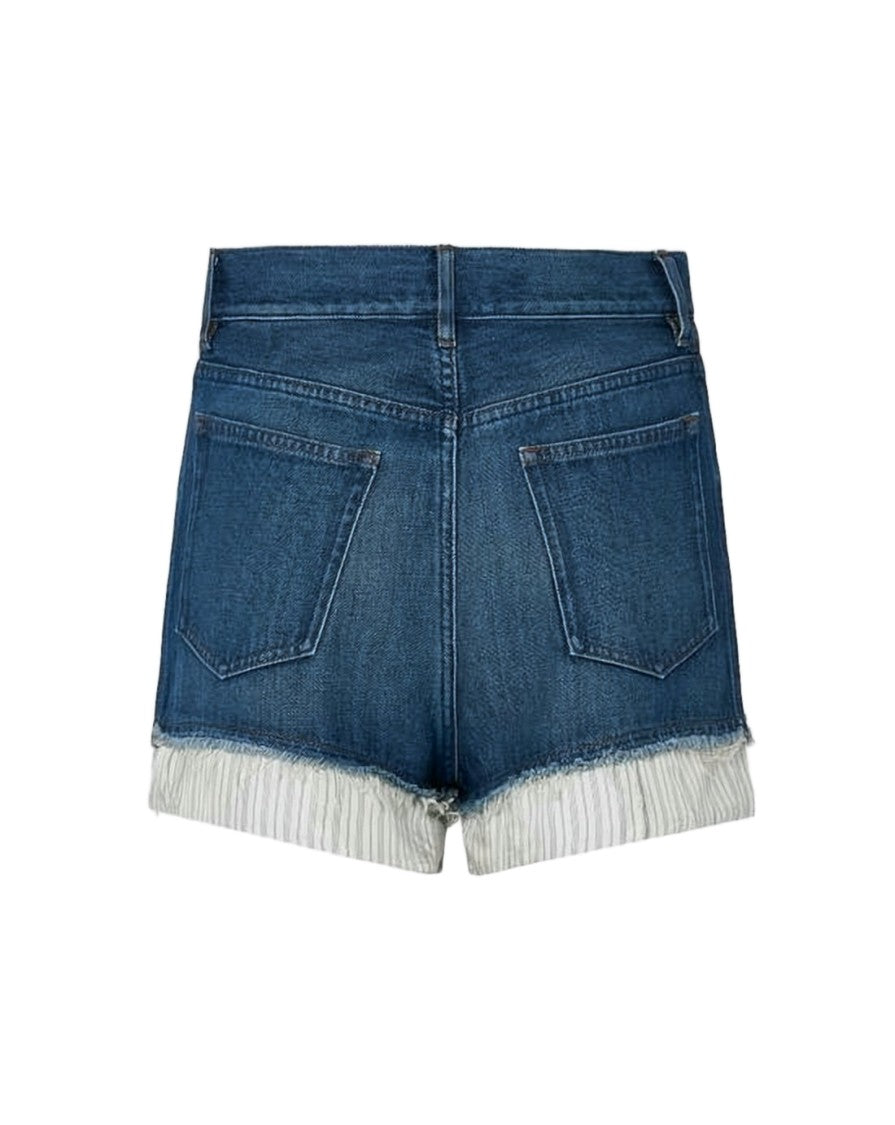 A.P.C. High-Waisted Denim Shorts
