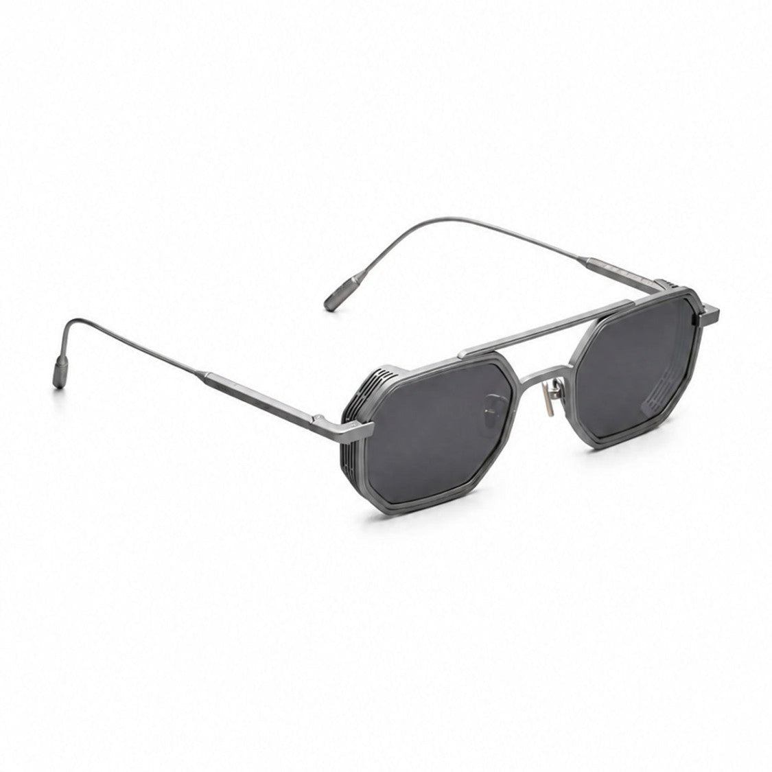 Capote Eyewear Black Kenzas X Architectural Geometric Sunglasses
