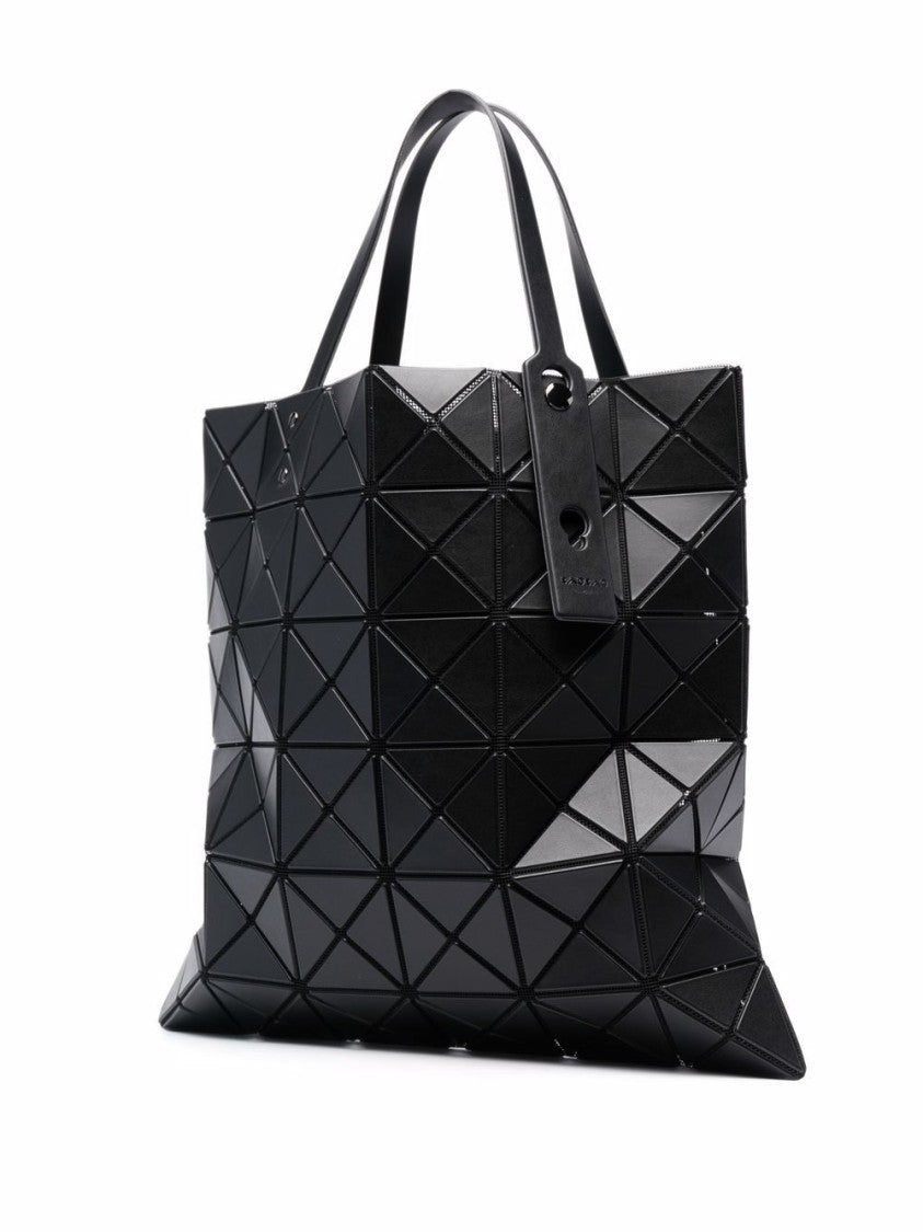 Bao Bao Issey Miyake Geometric Structured Black Shoulder Bag