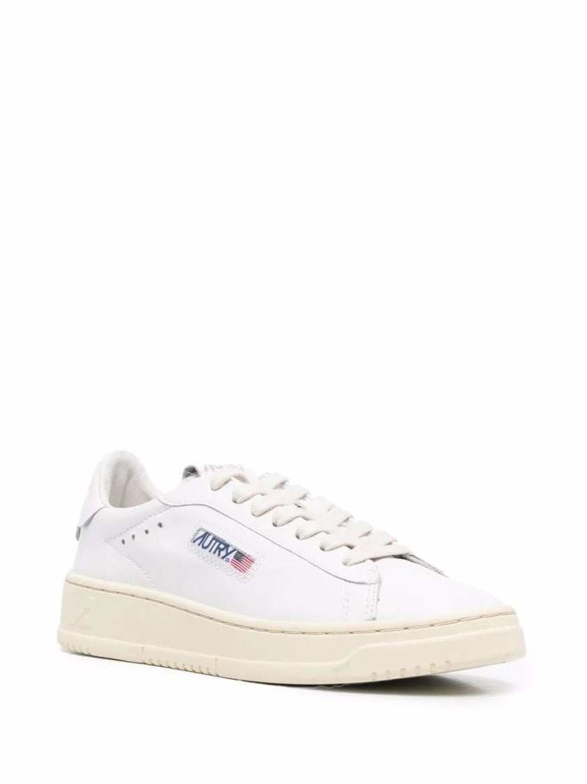 Autry Classic White Dallas Leather Sneakers