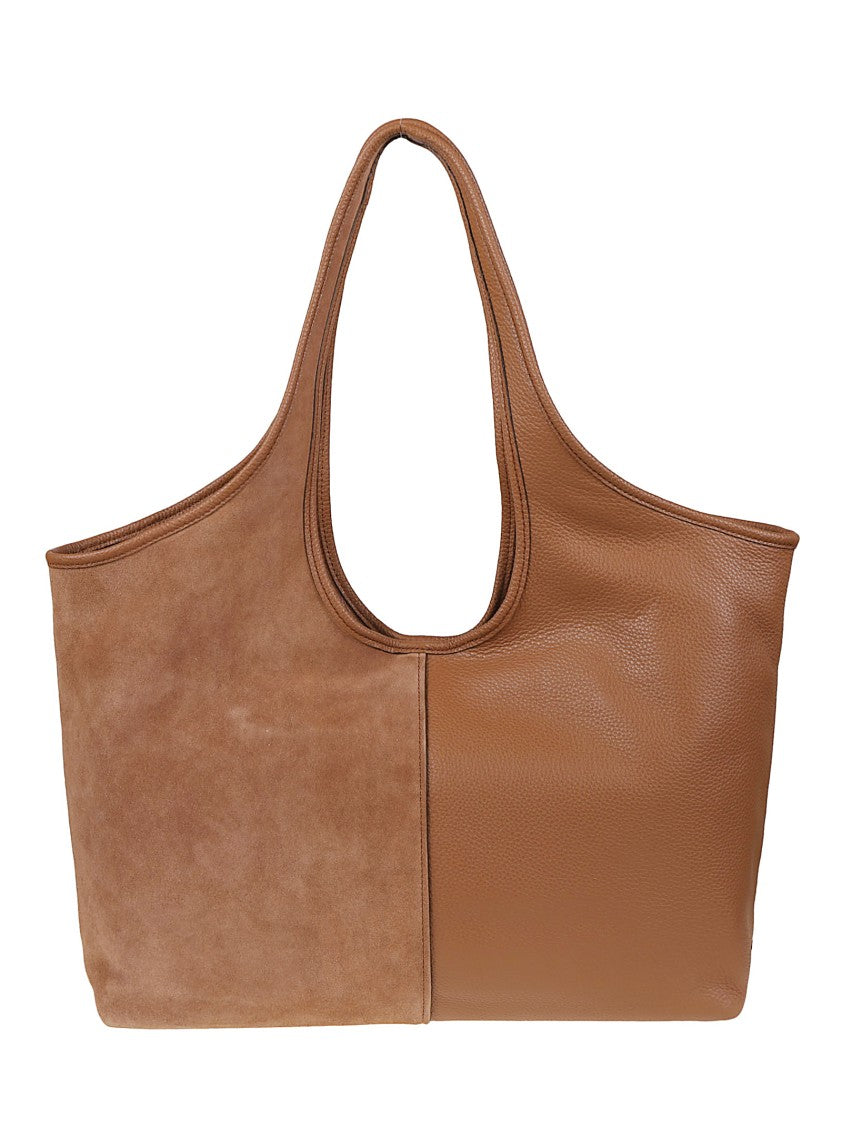 Michael Kors Large Henly Rectangular Dual-Texture Shopping Tote Bag