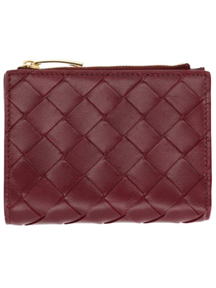 Bottega Veneta Woven Leather Bi-Fold Wallet