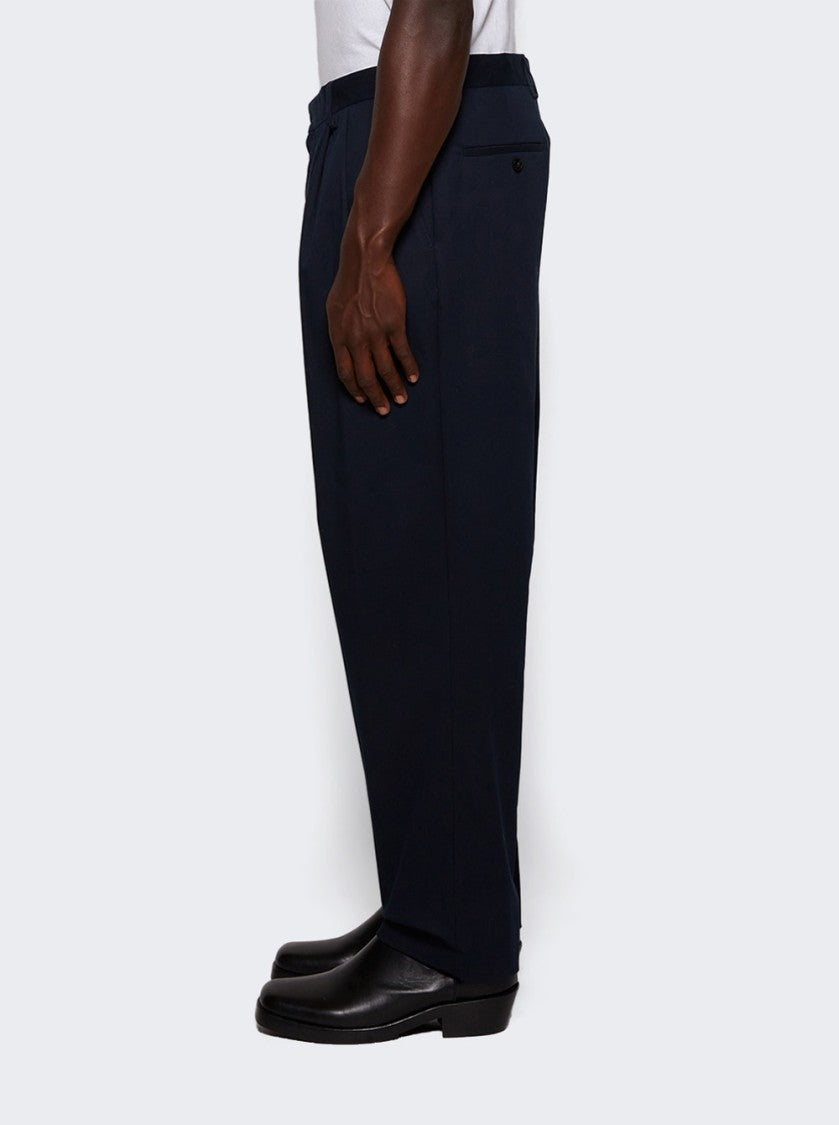 Dries Van Noten Pellow Pants Navy