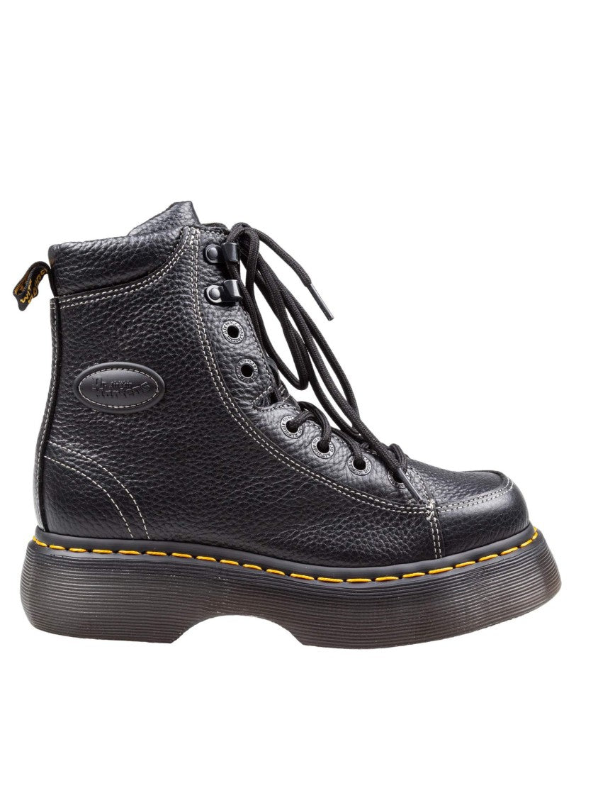 Dr. Martens Buzz 8I 8-Eye Leather Ankle Boot, Black