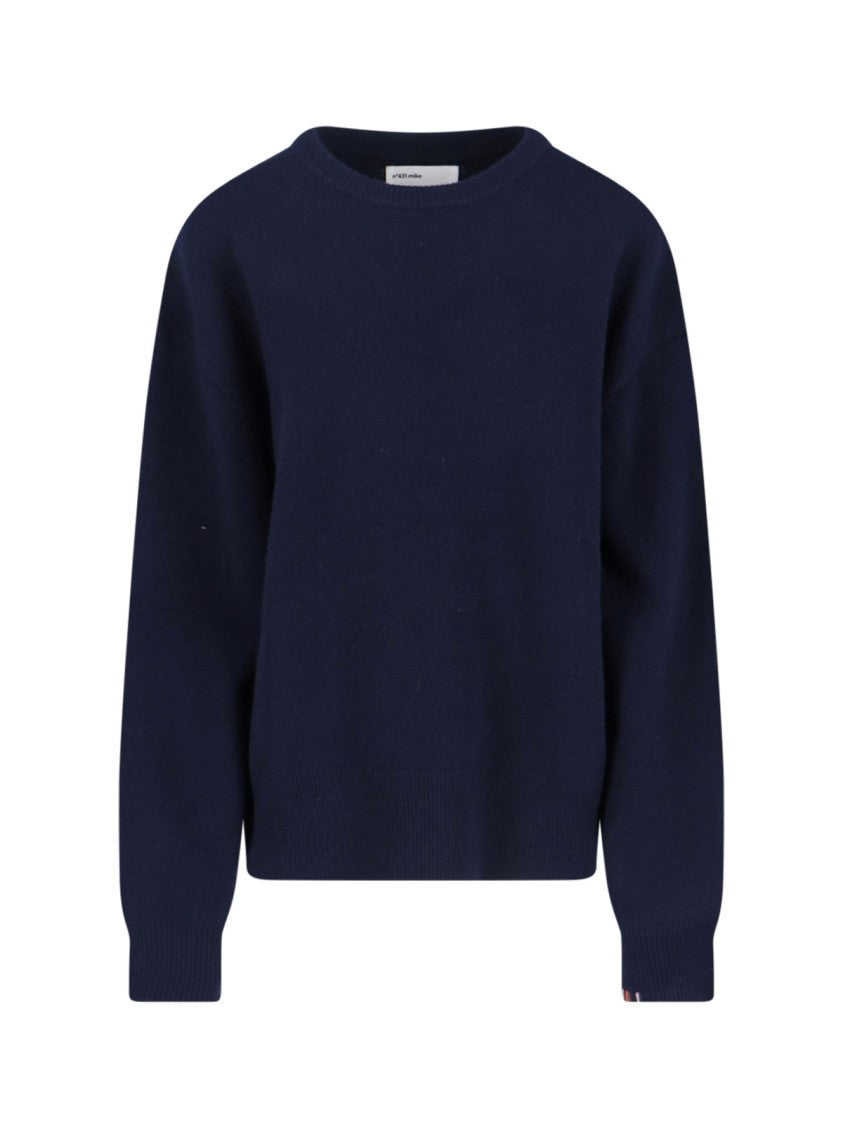 Extreme Cashmere Navy Blue 431 Mike Cashmere-Blend Sweater