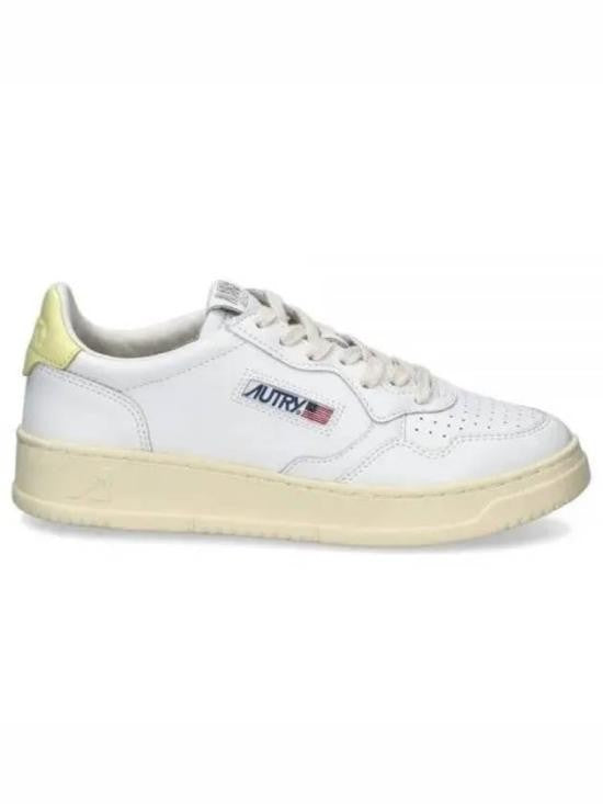 Autry Smooth Leather Low-Top Sneakers With Perforated Detailing
