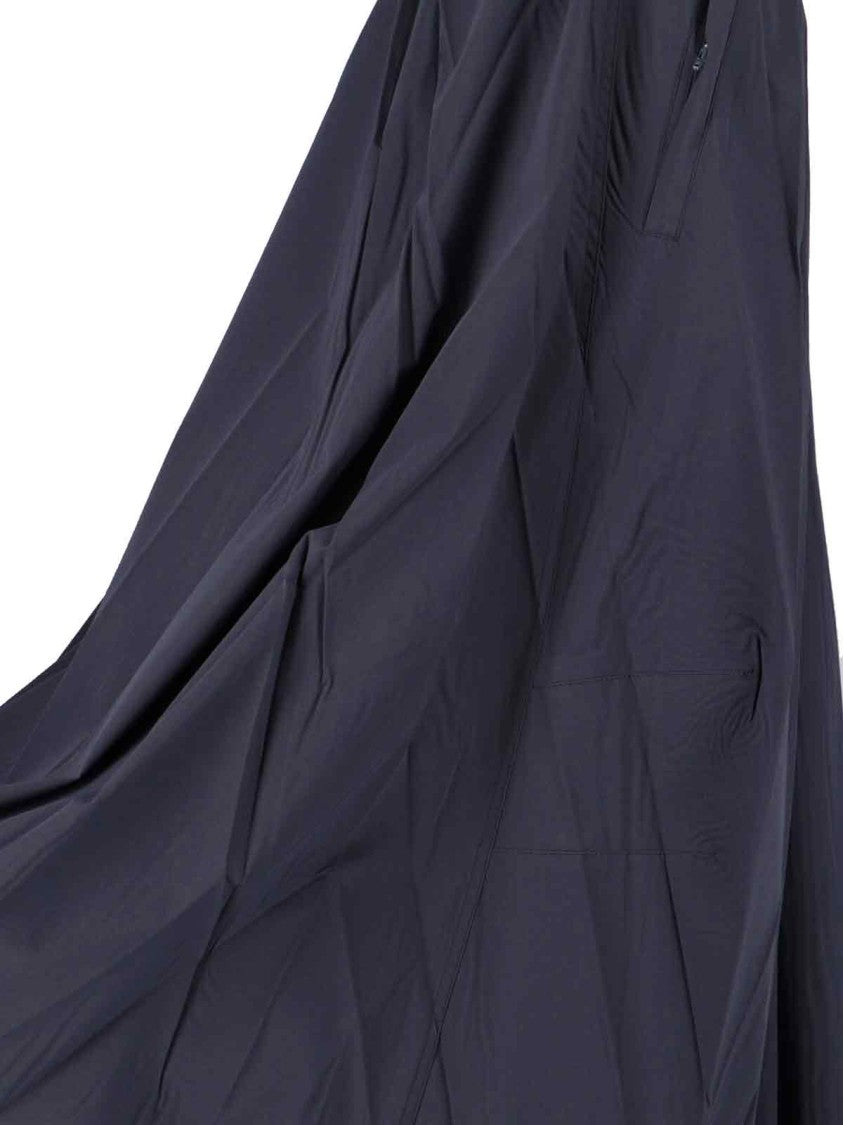 Balenciaga Ankle-Length Black Skirt With High Waist