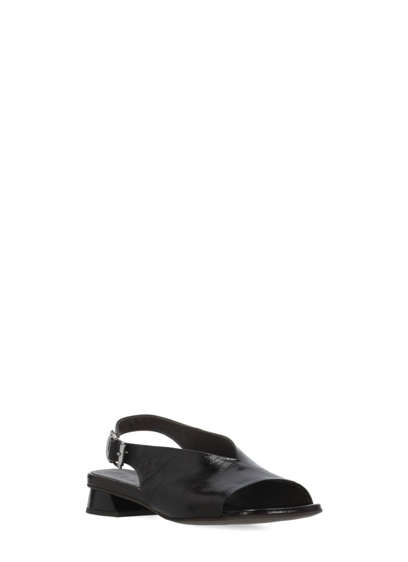 Poeve Venice Open Square Toe Slingback Flats