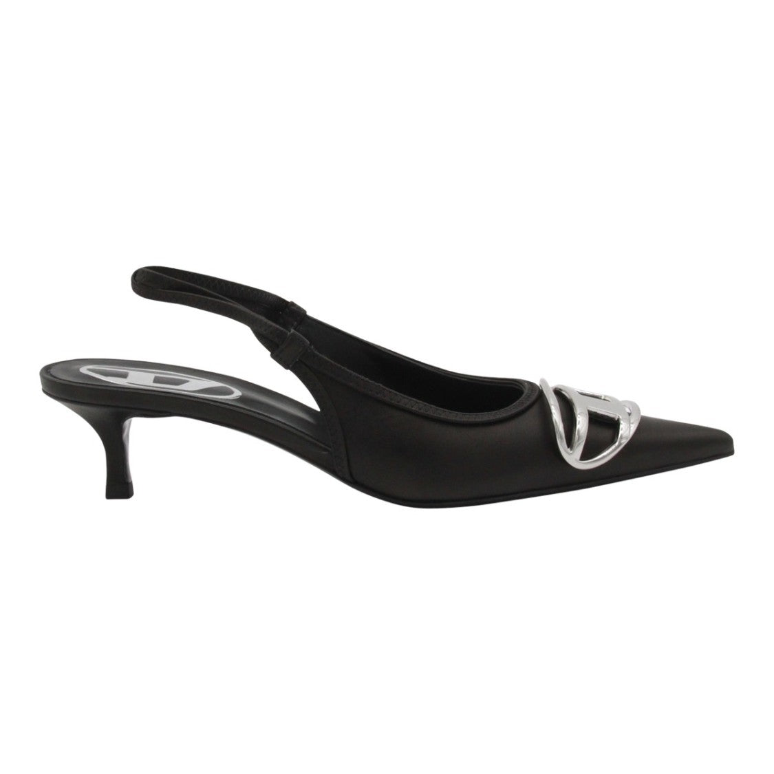 Diesel Pointed Toe Slingback Pumps