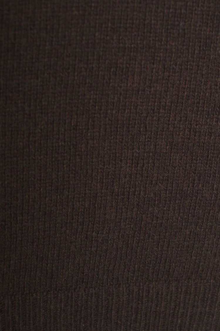 Jucca Cashmere Sweater With Ribbed Cuffs And Hem