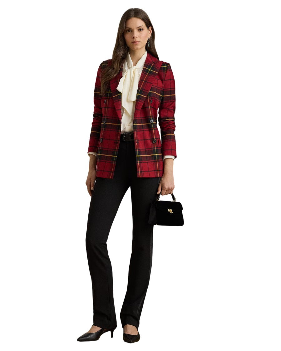 Lauren Ralph Lauren Korette Full-Length Flat-Front Pants With Modern Silhouette