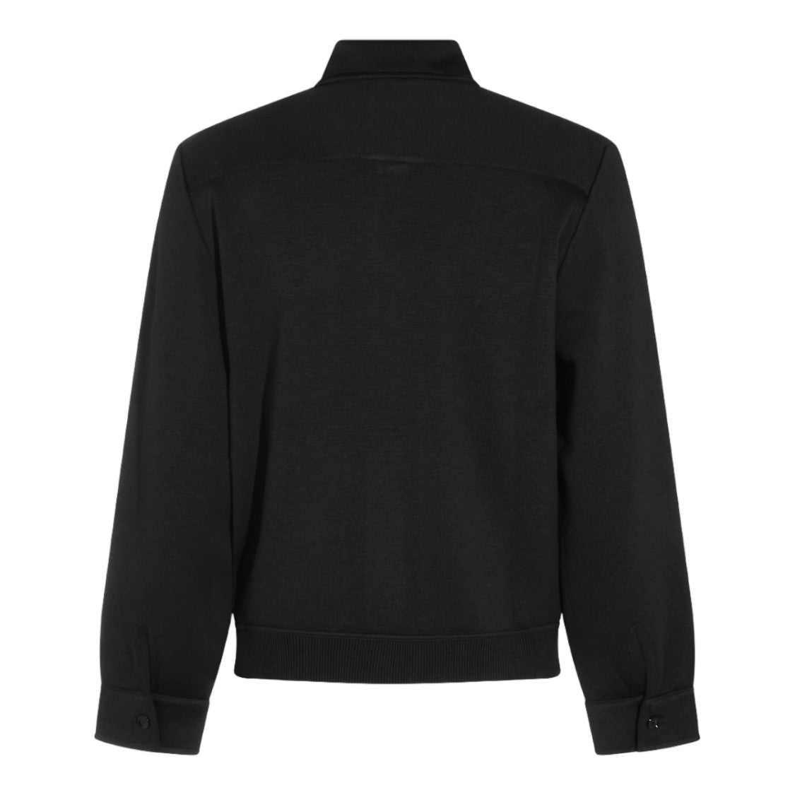 Lardini Button-Up Minimalist Jacket With Classic Collar And Flap Pockets