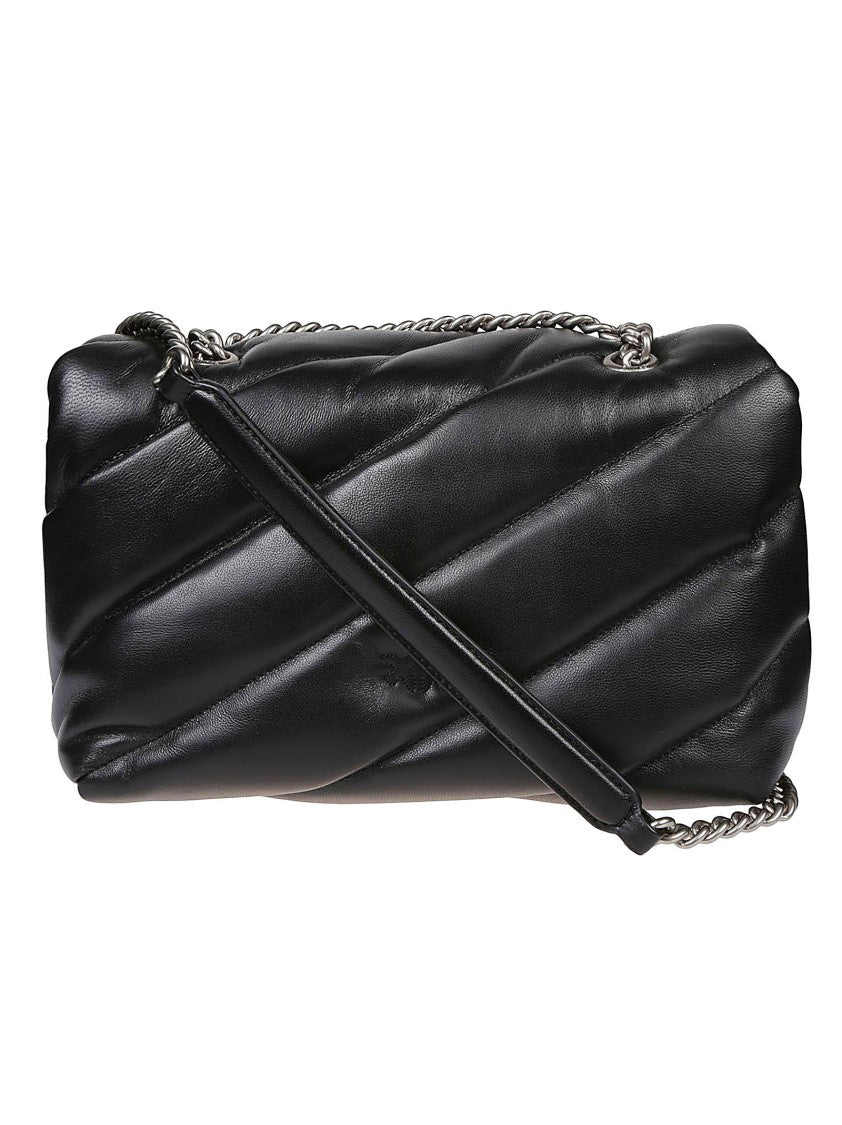 Pinko Love Classic Puff Sheepskin Shoulder Bag