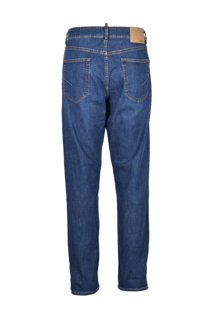 Siviglia Blue Cotton Lyocell Elastomultiester Jeans