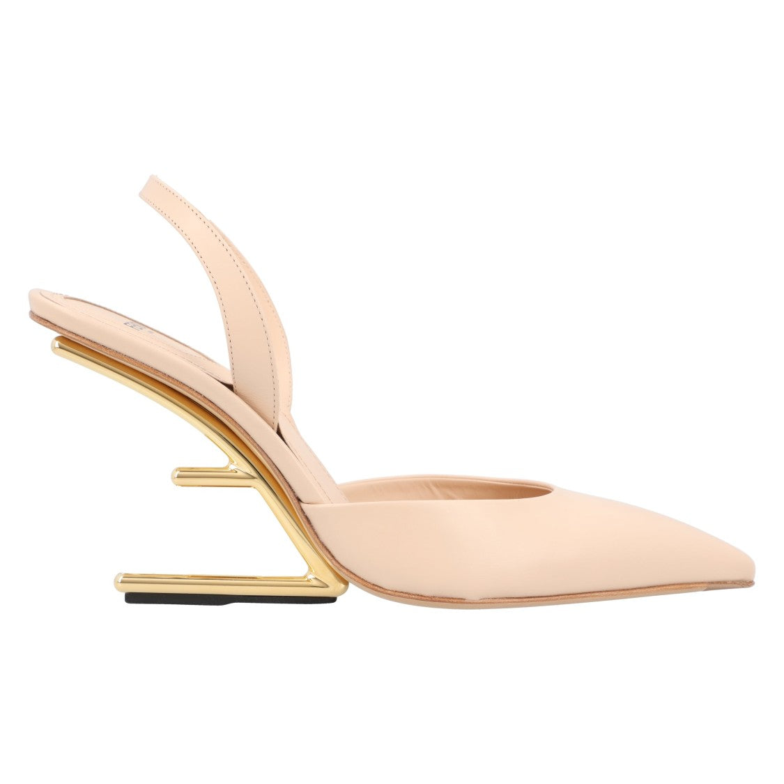 Fendi First Leather Slingbacks