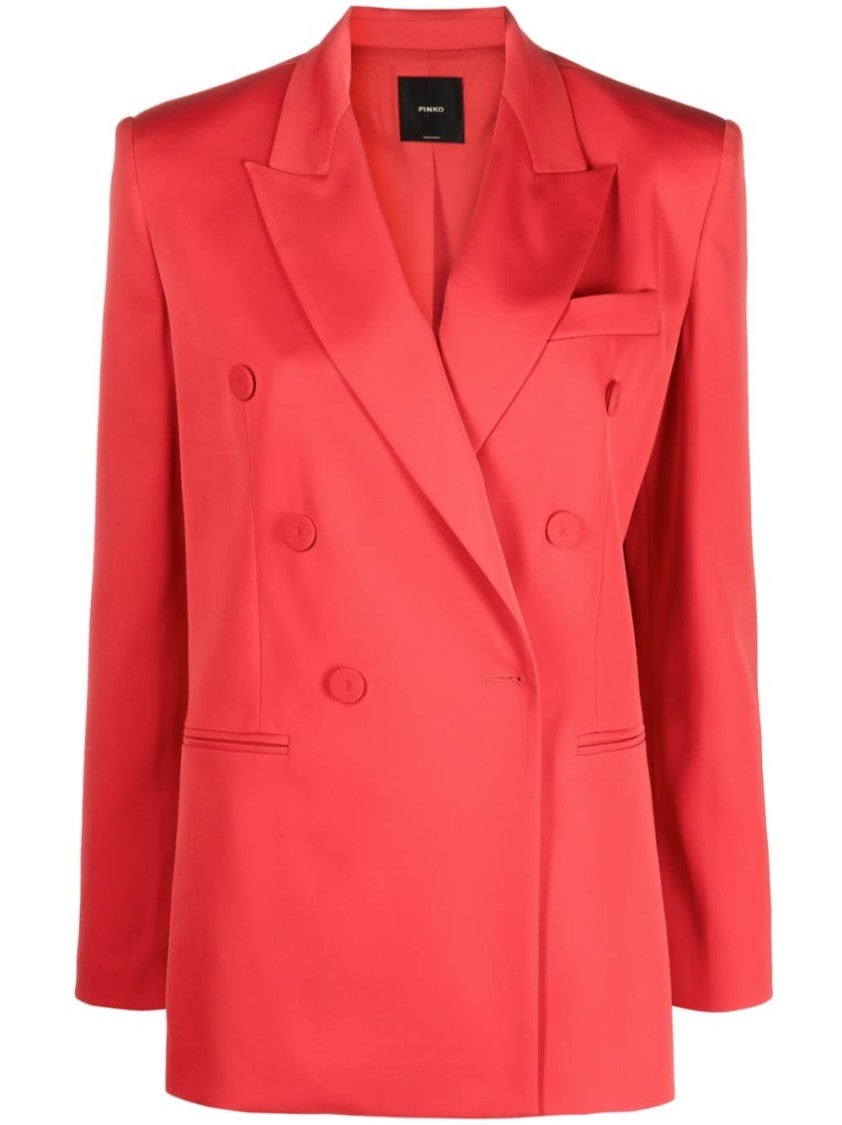 Pinko Red Blazer Jacket
