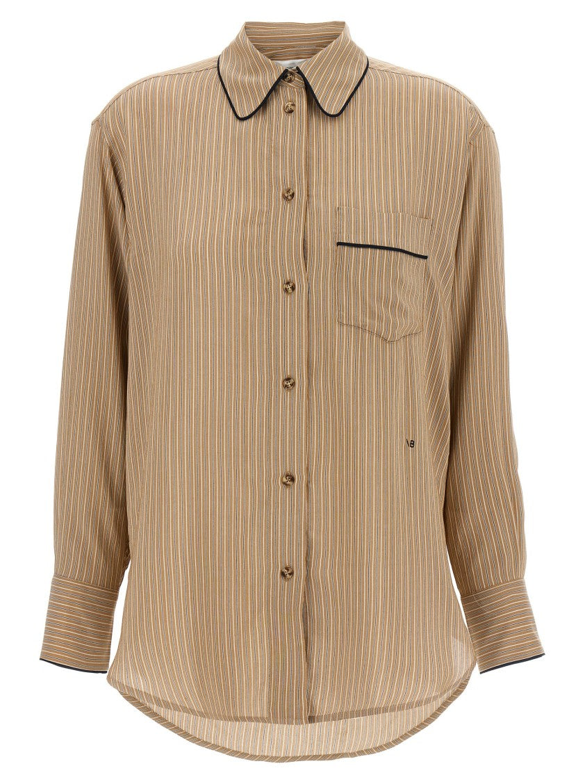 Victoria Beckham 'Piping Detail Pyjama' Shirt