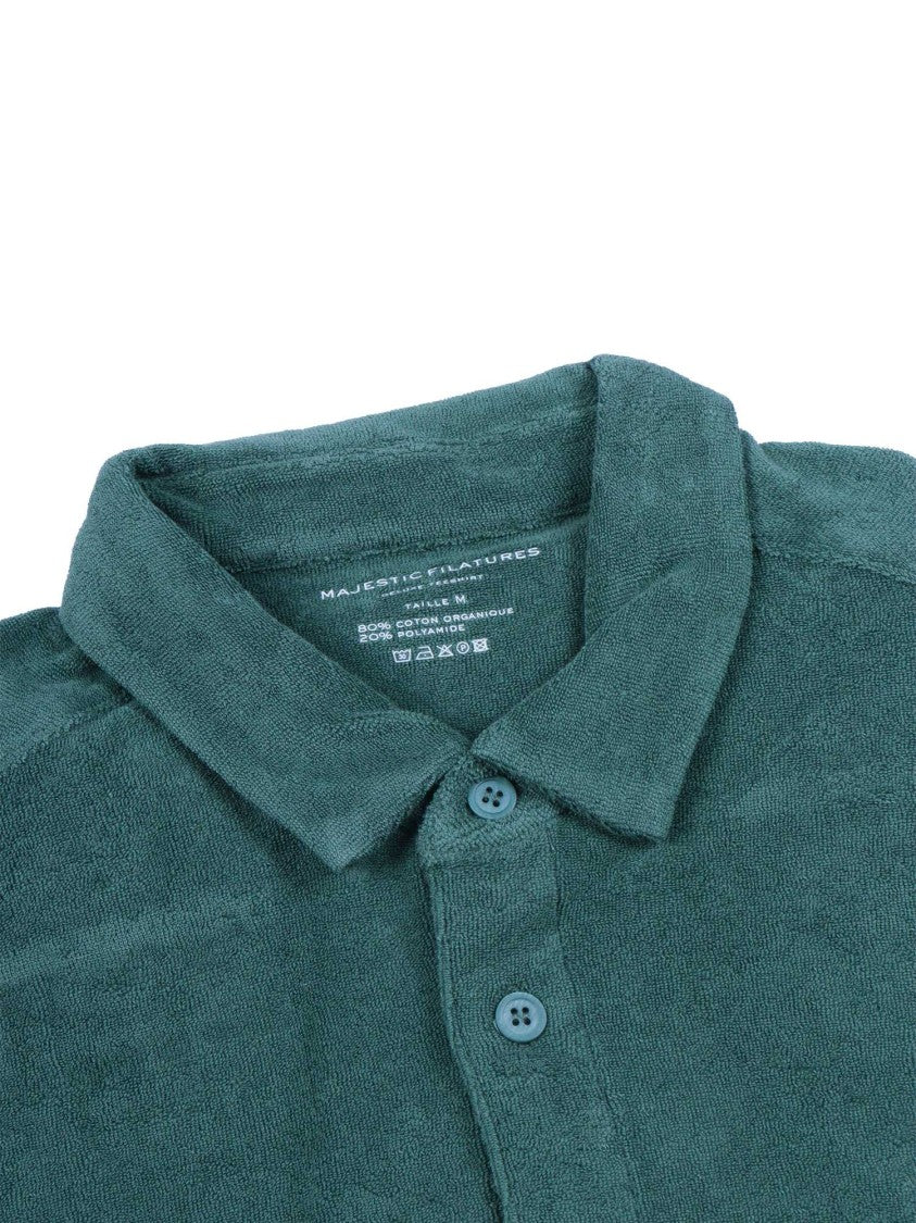 Filatures Du Lion Agave Short Sleeve Button Shirt