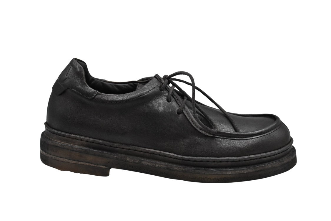 Ernesto Dolani Lace-Up Shoes With Sole And Embossed Detailing