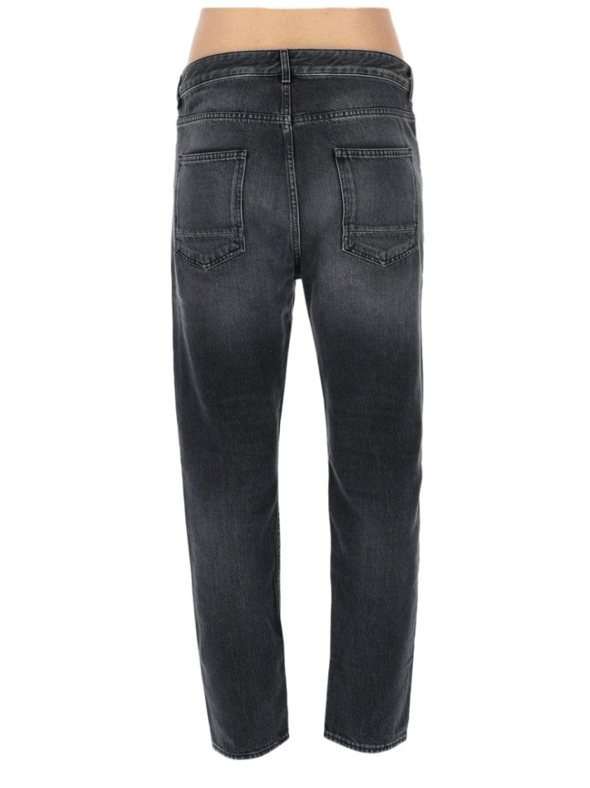 Golden Goose Faded Grey Jeans With Classic Five-Pocket Design
